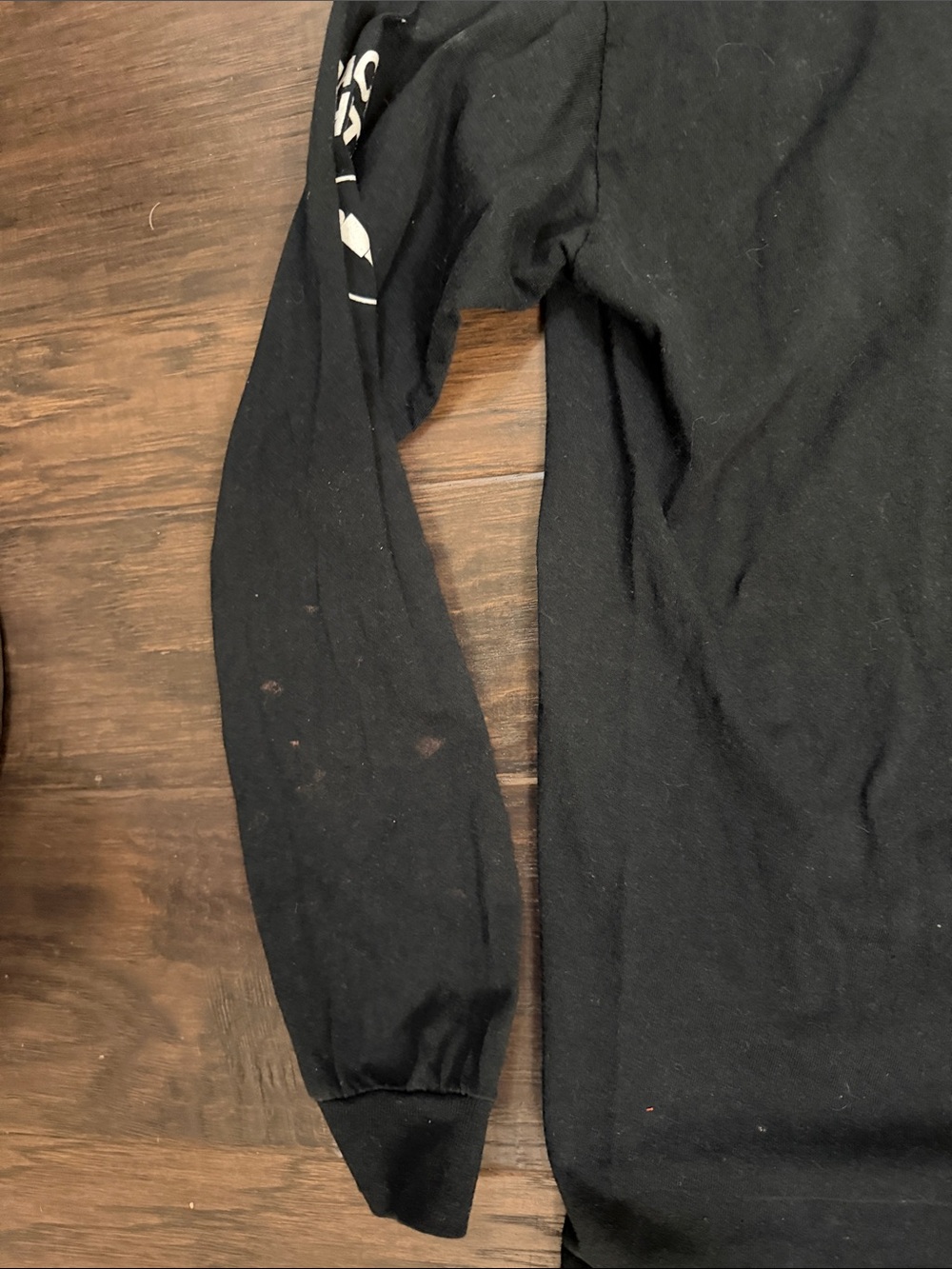 Jack White Tee Black Long-Sleeve Graphic  - Blue Print - Picture 10 of 10